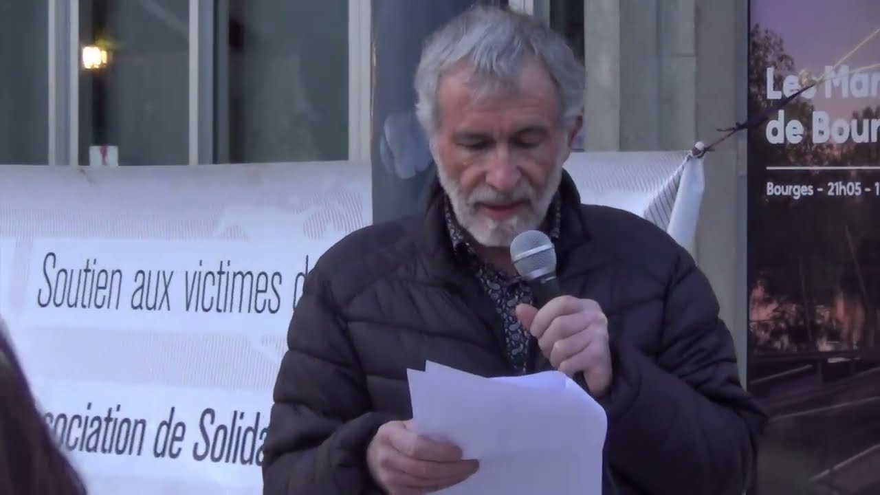 Rassemblement pour l'inauguration de la Quinzaine Syrienne-Ukrainienne.