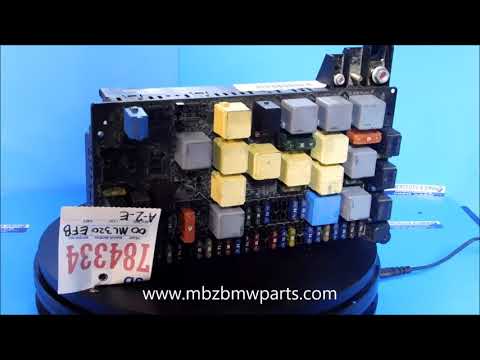 1998 2005 Mercedes ML Series   Engine Fuse Box   1635450205