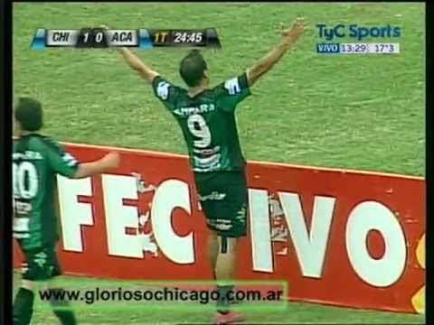 1er Gol de Chicago - Ferrer -/ Chicago 2 - Acassuso 0 - 1ºB 2010/2011