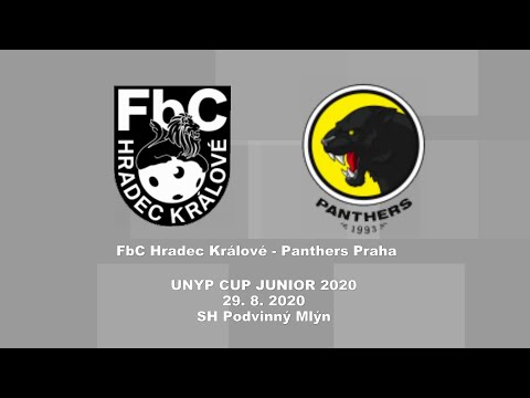 29. 8. 2020 Unyp Cup U19, FbC Hradec Králové - Panthers Praha
