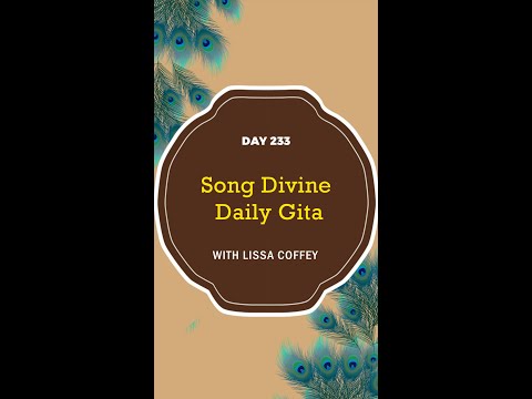 Day 233 of the Daily Gita!