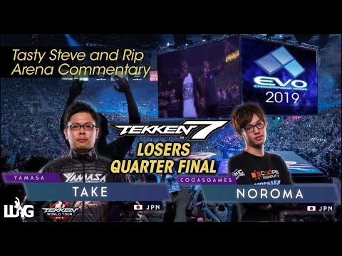 Take vs Noroma - EVO 2019 Losers Quarter Final - Tekken 7