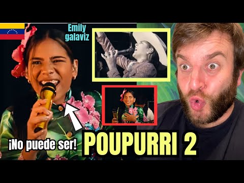 ME QUEDO KO !!🤯 | MÚSICO ESPAÑOL REACCIONA A EMILY GALAVIZ POUPURRI 2 | Cómo Puede Ser??