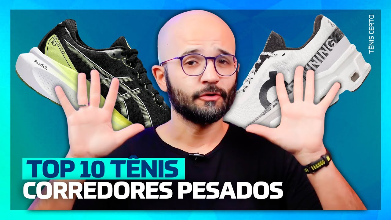 10 Tênis para Corredores Pesados (sobrepeso ou obeso)