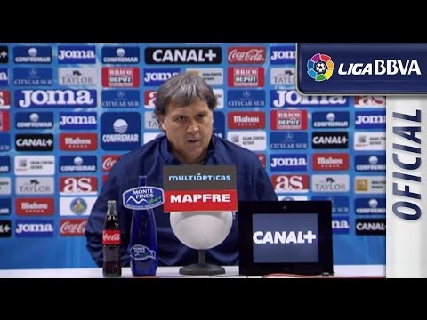 Rueda de Prensa de Gerardo Tata Martino tras el Getafe CF (2-5) FC Barcelona - HD