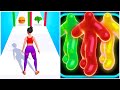 TWERK RACE 3D VS BLOP RUNNER 3D ️ ️ WALKTHROUGH MOBILE HARD LEVELUP TIKTOK GAMEPLAY ZQ9034