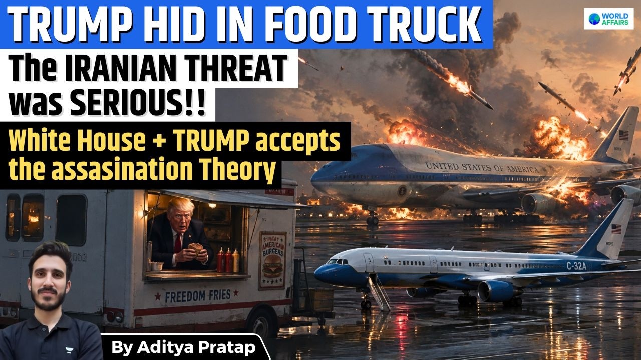 Trump Hid in Catering Truck! Secret US Military Jet Escape From Turkey Amid Iran Threat