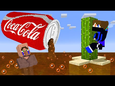 Every Minute COCA-COLA Rises Higher in Minecraft