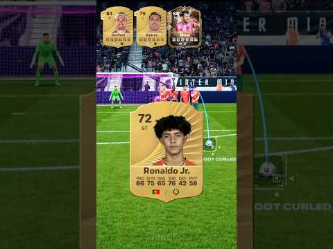 When Ronaldo Jr. is the Striker against Inter Miami 😱🔥 Freekick Challenge #eafc26 #fc26 #shorts