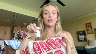 what's in my beach bag except I'm mentally unstable!