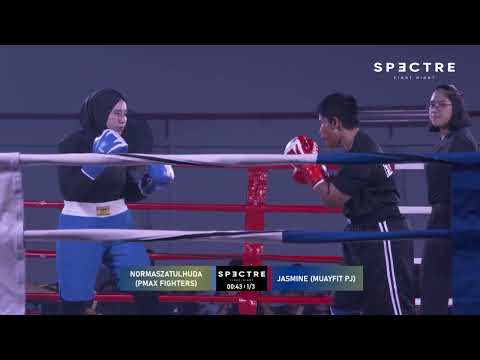 BOXING | SPECTRE FIGHT NIGHT - THE VOID | NORMASZATULHUDA (PMAX FIGHTERS) VS JASMINE (MUAYFIT PJ)