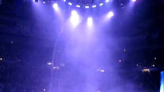 Emily at Jonas Brothers concert - Love Bug Waterfall