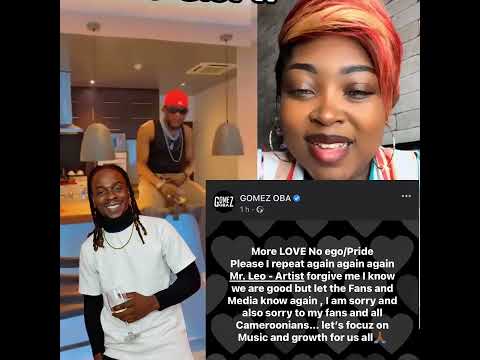 Mr Leo am sorry. Gomez OBA finally apologize to his ex record lebel in public just the same way he’’