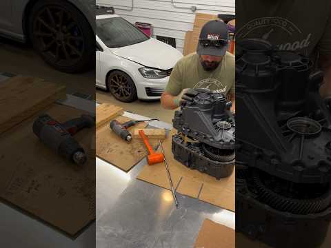 VW 02Q Transmission Assembly (failed attempts) #WaveTrac #LSD #oem #rebuild #mechanic
