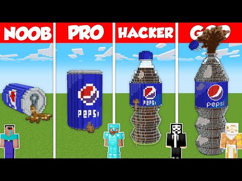 EPIC Pepsi Cola Base Build Challenge - Minecraft Battle