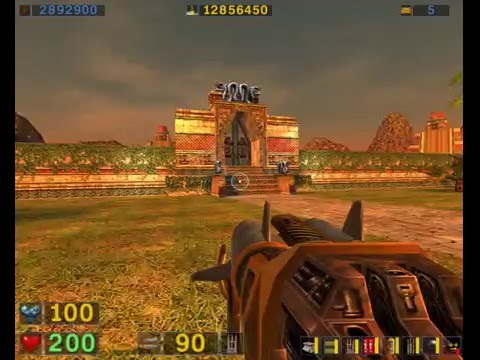 Serious Sam: Second Encounter, Serious Mode Playthrough - Lvl 4, Serpent Yards, Complete
