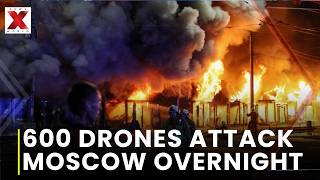 Russia Ukraine Escalation : 600 Drones Strike Moscow As Russia-Ukraine War Intensifies | NewsX World