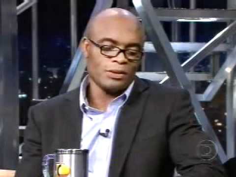 Anderson Silva no programa do Jô Soares