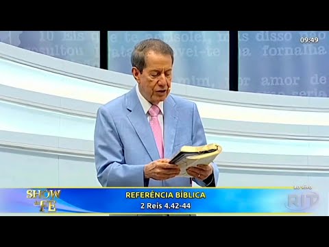 2 Reis 4:42-44 | FALTA DE FÉ OU RECUSA EM CRER | Missionário RR Soares