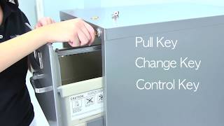How to Remove & Install File Cabinet, Desk or Cubicle Lock Cores