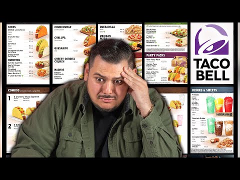 I ate the ENTIRE Taco Bell menu..