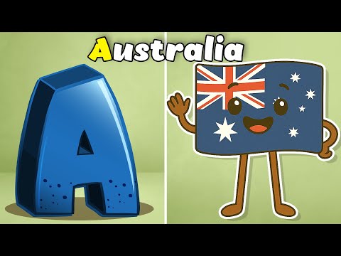 ABC Countries for Kids 🌍 | Learn World Flags & Landmarks | Alphabet Song by Spectacular Lara