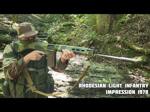 Larping as the Rhodesian Light Infantry