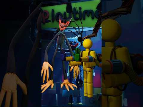 Nightmare Huggy wuggy vs Poppy Playtime All Chapters