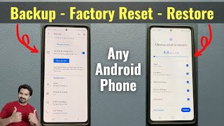 Download lagu How to Complete Data Backup, Factory Reset & Restore Backup in any Android Phone in Hindi mp3