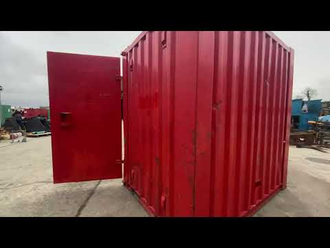 8ft x 6ft  SITE STORAGE CONTAINER......1967t. - Image 2