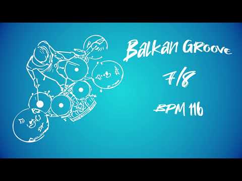 Balkan Groove 7/8 BPM116 #Mix Beats