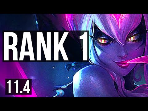 EVELYNN vs KARTHUS (JUNGLE) | Rank 1, Rank 1 Eve, 21/2/6, Legendary | TR Challenger | v11.4