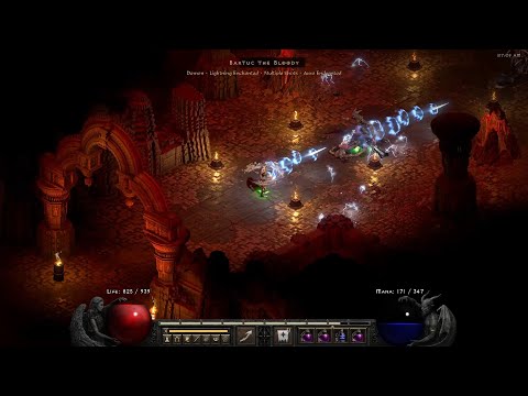 Diablo 2 resurrected HCSSF BoneR Hell Baal  kill (Budget SSF Gear)