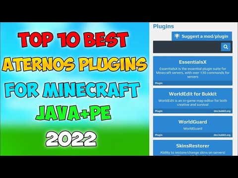 Top 10 Aternos Plugin in Minecraft | 1.19 | Best Smp Plugins |