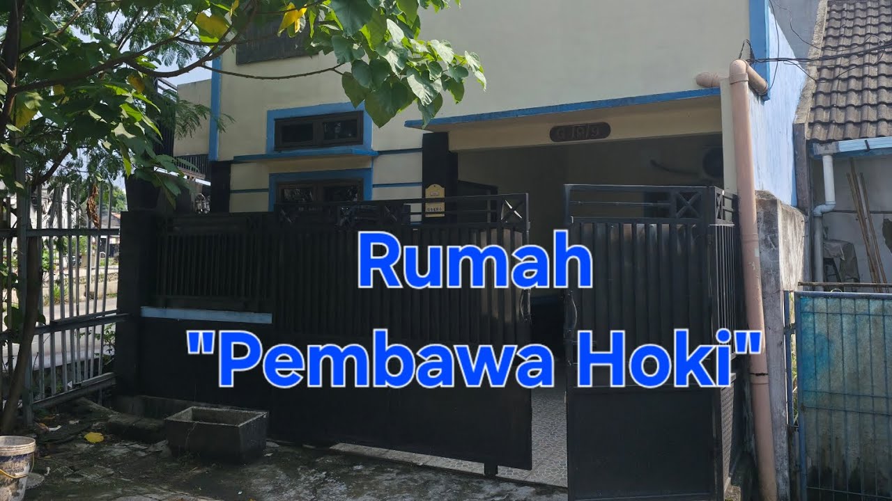 Rumah Pembawa Hoki Ngantong Strategis di Poris Indah