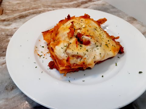 Homemade lasagna recipe (very simple)