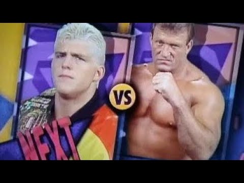 Paul Orndorff vs. Dustin Rhodes - Title Match - 11/10/1993 - WCW