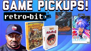 Games from Retro bit - Collectors editions unboxings