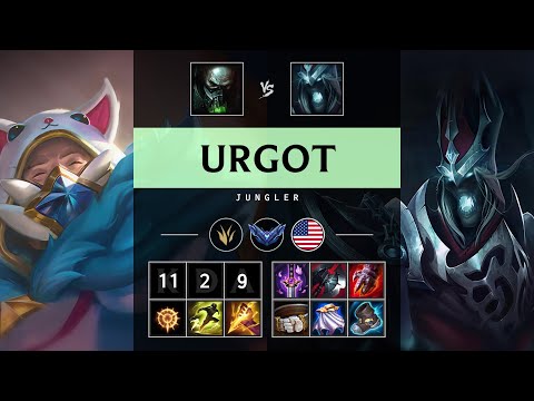 Urgot Jungle vs Karthus - NA Diamond Patch 25.16