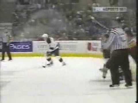 Erik Rasmussen BIG HIT on Vermette Dec 6, 2003