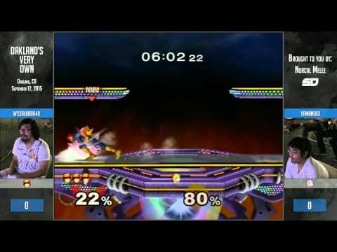 Oakland's Very Own: Singles - Winner Quarters: W33DL0RD840 (C. Falcon) vs Yamaneko (Puff)