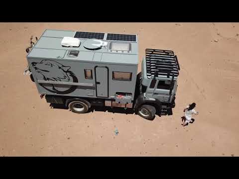 Dünen von Marokko - Testfahrt Bix Boy Expeditionsmobil