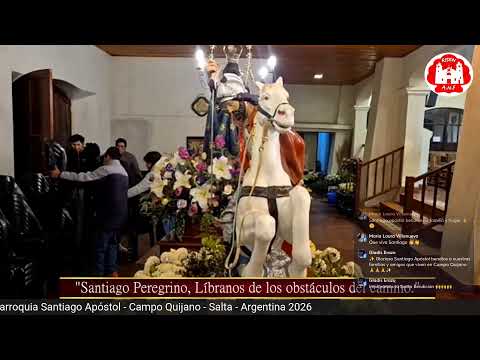VELADA EN HONOR A SANTIAGO APÓSTOL | Campo Quijano - Salta