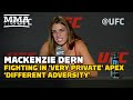 Mackenzie Dern: Fighting in 'Very Private' APEX A 'Different Type of Adversity' | UFC Vegas 61