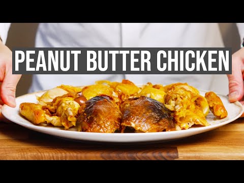 Peanut Butter Roasted Chicken