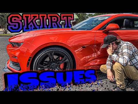 I Continue To Have Side Skirt Issues On My Camaro SS | ZL1 Style Side Skirts