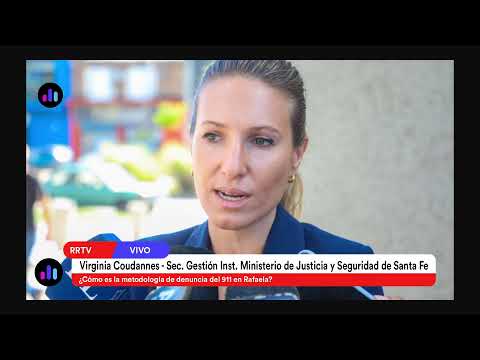 Virginia Coudannes - Sec. Gestión Institucional del Ministerio de Justicia y Seguridad de Santa Fe