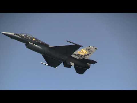2020 Tri-Cities HAPO "Over The River" Airshow USAF F-16C Viper Demo ***FIRST VENOM PERFORMANCE***