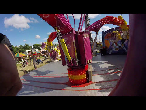 Graham Sedgwick's Super Spin (KMG) Experience - Onride - Newcastle Town Moor - The Hoppings - 2017