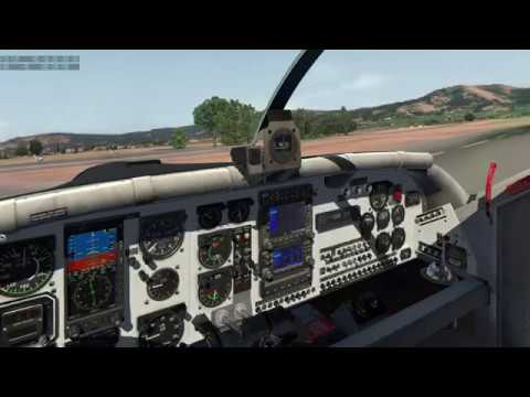 Thranda PC-6 Takeoff, Climb, Beta Descent, Landing